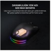 GAMEPOWER FENIX GAMING RGB 24.000DPI Triple Mode (Kablolu/Bluetooth/2.4G) Siyah Gaming Mouse
